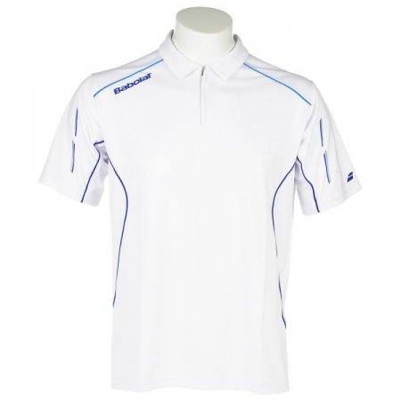 Obrázek Pánské triko BABOLAT MATCH CORE MEN POLO - WHITE 40S1410