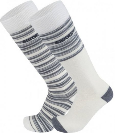 Obrázek Lyžařské ponožky EISBÄR SKI COMFORT 2 PACK off white-grey