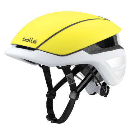 Obrázek Cyklistická helma BOLLÉ MESSENGER PREMIUM HI-VIS - Matt Yellow / White 2017