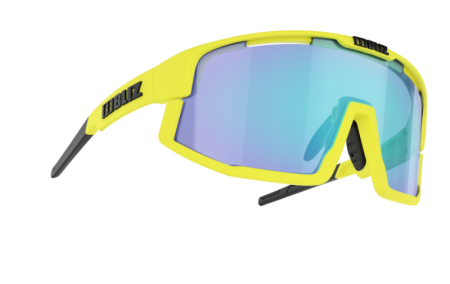 Obrázek Brýle BLIZ ACTIVE VISION Matt Neon Yellow w Smoke w Blue Multi 52001-63