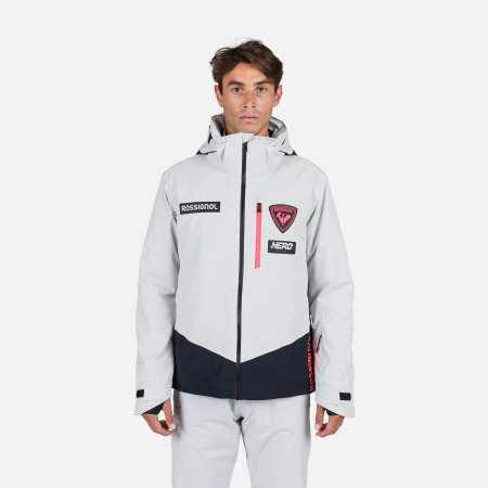 Obrázek Pánská bunda ROSSIGNOL HERO BLACKSIDE JKT Soft Grey RLNMJ17-23Q 24/25