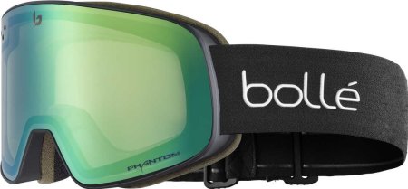Obrázek Lyžařské brýle BOLLÉ NEVADA Black Corp Matte - Phantom Green Emerald BG096009 24/25