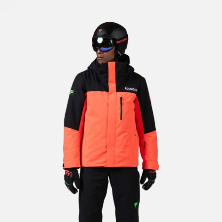 Obrázek Pánská bunda ROSSIGNOL HERO VELIKA INSULATED JKT Neon Red RLOMJ05-316 25/26
