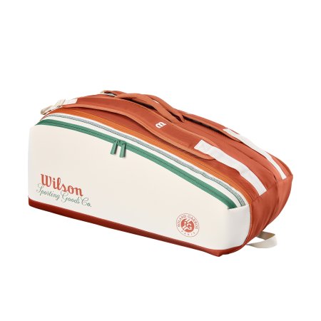 Obrázek Taška WILSON ROLAND GARROS SUPER TOUR 9 PACK RACKET BAG WR8052801 2026