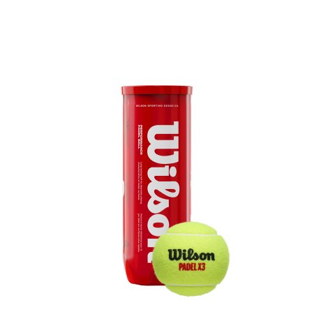 Obrázek Padelové míče WILSON X3 PADEL BALL (3ks) WR8900801